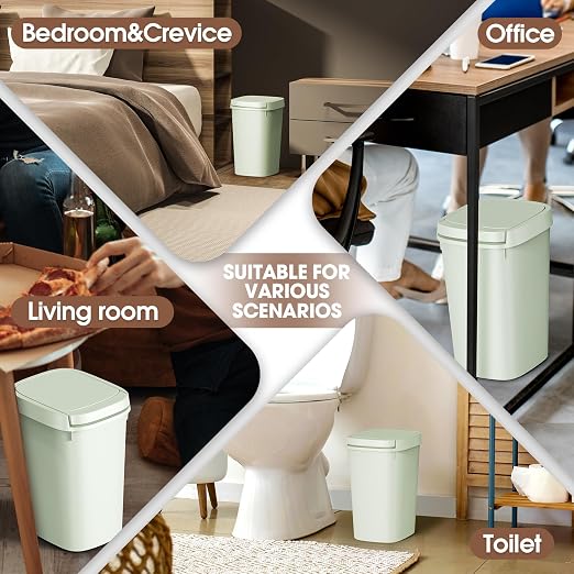 CEROELDA 3 Pack Bathroom Trash Can - Image 6