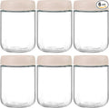 NETANY 6-pack 16oz Glass jars by NETANY