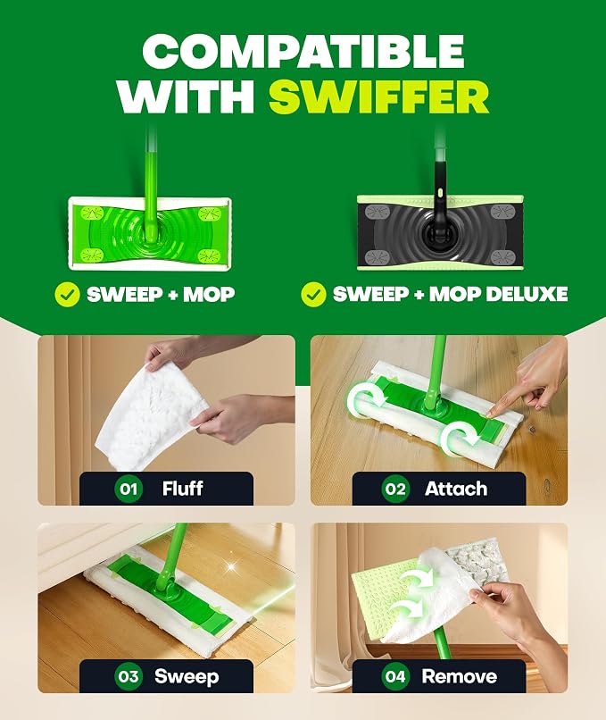 20 Count Dry Sweeping Cloth Refills - Image 5