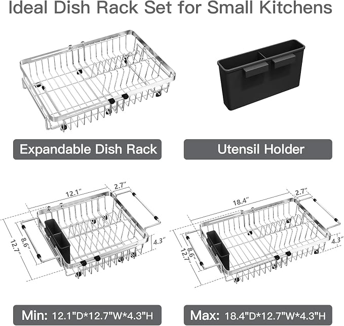Dish Drying Rack Over The Sink - Image 9