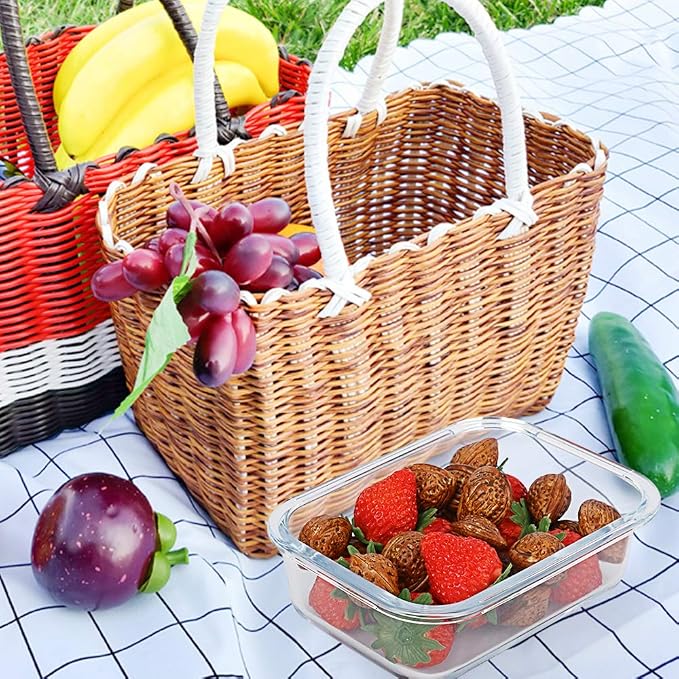 M MCIRCO 10 Pack, 22 oz Glass Food Storage Containers - Image 7
