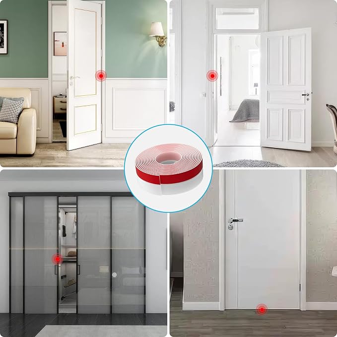 Best Door Weather Stripping Extra Thick 2mm Door Draft Stopper Silicone Seal - Image 5