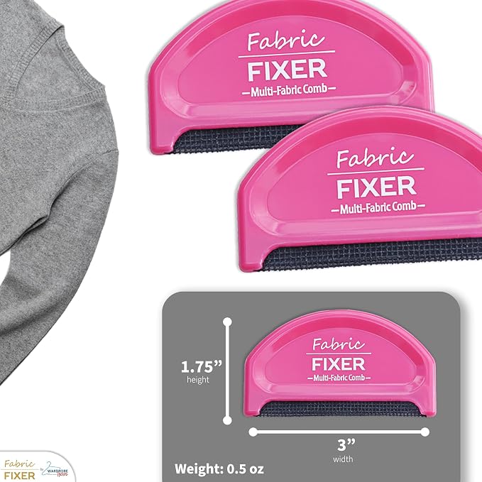 Multi-Fabric Depilling Comb for Sweater Pills and Fuzz Manual Fabric Defuzzer - Image 7