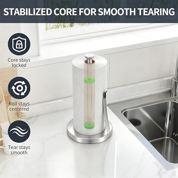 Jesginboo Countertop Paper Towel Holder - Image 3