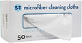 S&T INC. Microfiber Cleaning Cloth, 50 Pack, 11.8" x 11.8", Edgeless Cleaning by STINC
