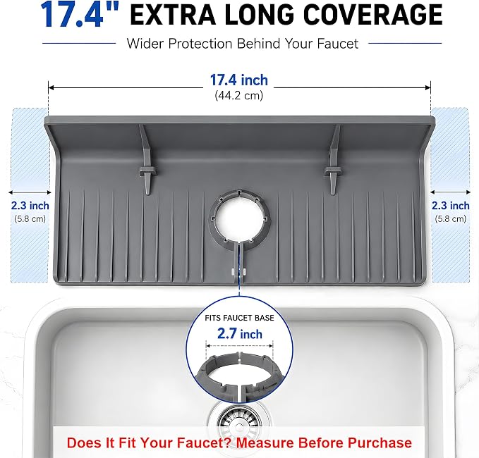 Faucet Mat for Kitchen Sink - Image 3