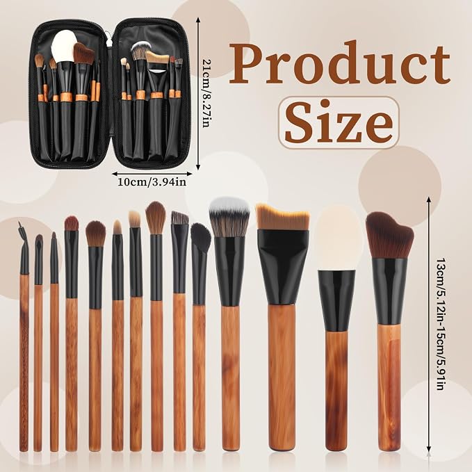 Singhoow 14 Pcs Dust Brush Model Cleaning Brushes Kit - Image 2