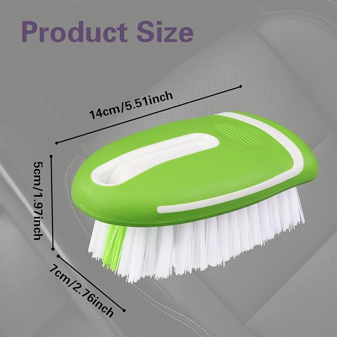 Carpet and Upholstery Cleaning Brush, Carpet Scrubber Stiff Bristle Detailing - Image 6