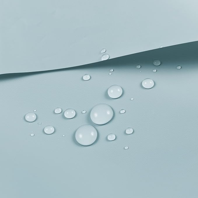 Barossa Design Shower Curtain Liner Light Blue, Standard Size - Image 5