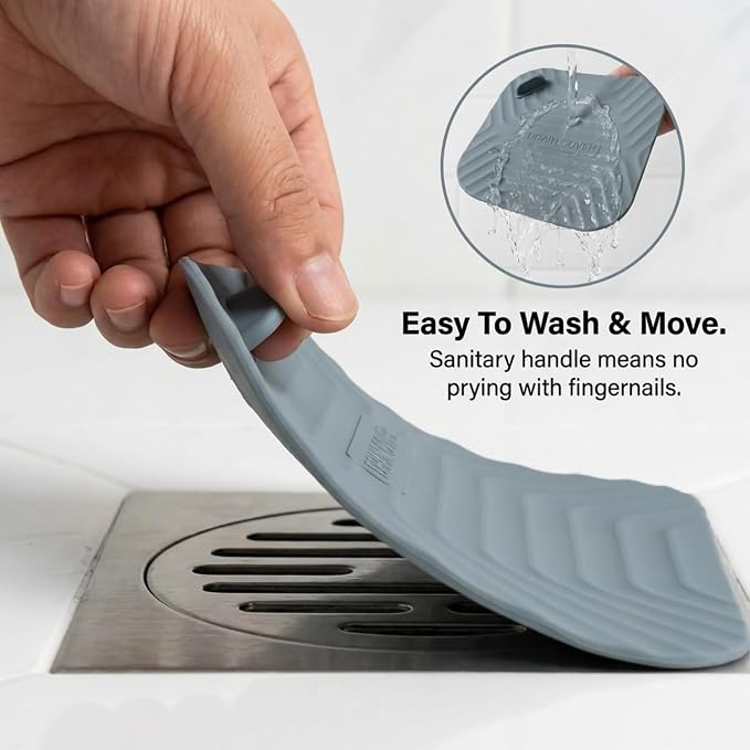 3 Pack 5.9 x 5.9 Bathtub Drain Stopper Covers - Image 8