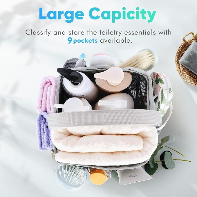 EUDELE Mesh Shower Caddy Portable - Image 4