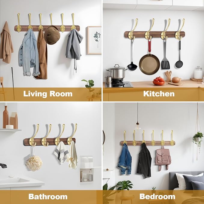 Wall Hooks for Hanging, for Living Room, Bedroom for Towel - Image 2