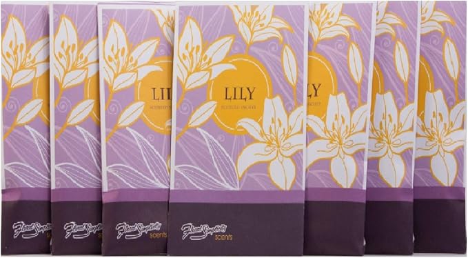 Lily Scented Sachets Pack of 6, Spring and Summer - Image 5