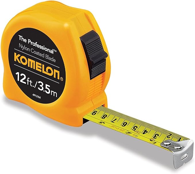 Komelon 4912IM The Professional 12-Foot Inch/Metric Scale Power Tape by KomelonTools