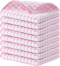 Kitinjoy Cotton 8 Pack Terry Kitchen Dish Cloths by Kitinjoy