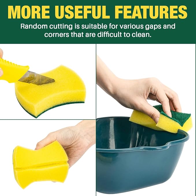 MAQIHAN 18PCS Kitchen Sponges - Image 6