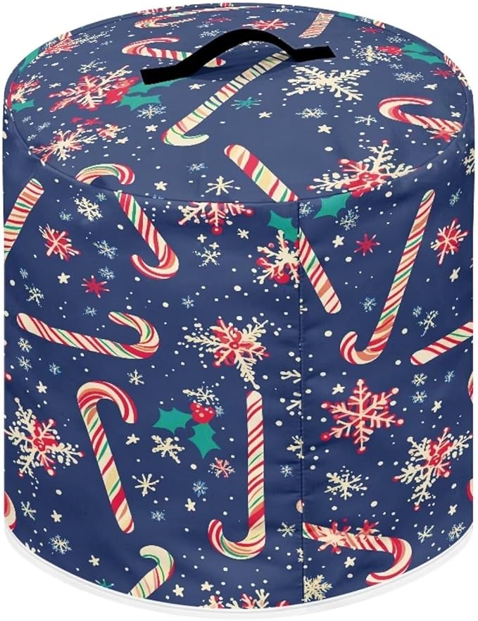 Candy Canes Dust Cover Instant Pot Heavy Duty Waterproof Dust Pressure Cooker Cover Case for Instant Pot Pressure Cooker Instant Pot Appliance Covers Pressure Cooker Size L