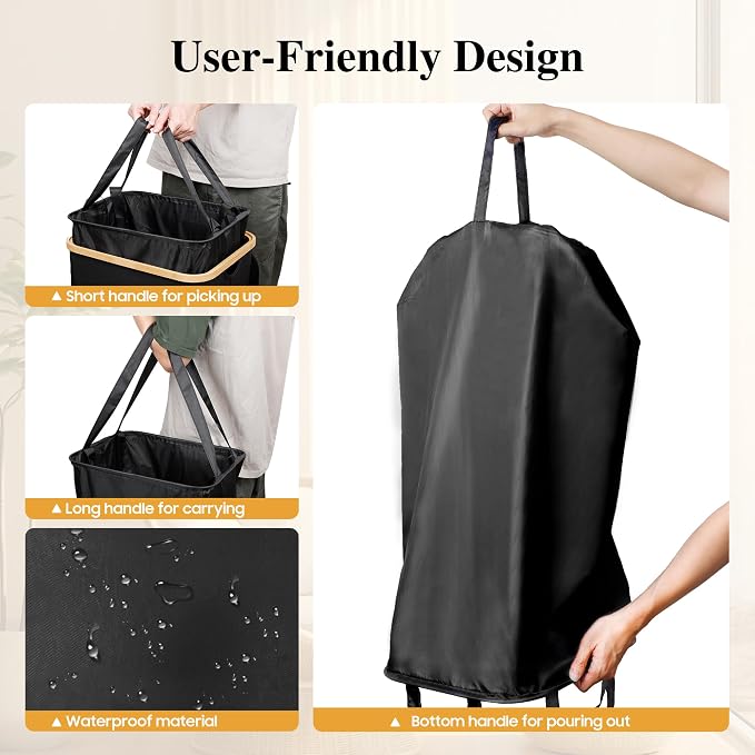 Foluck 100L Laundry Hamper - Image 4