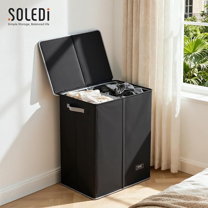 SOLEDI Double Laundry Hamper - Image 8