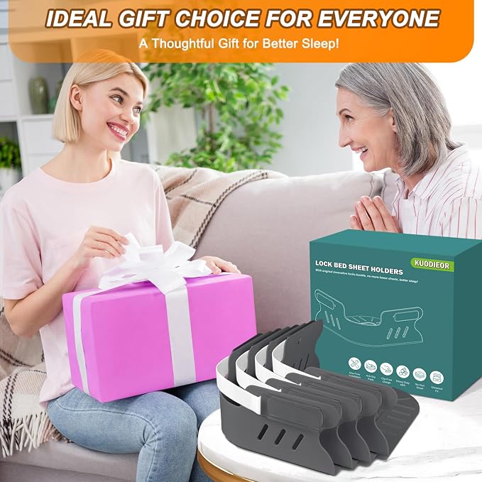 Bed Sheet Holders for Corners, No More Loose Sheets, Easy Installation for Any - Image 7