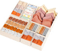Drawer Organizer Clothes, 8 Pack Dresser Organizer Bins by Criusia