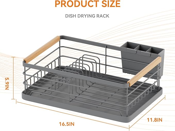 BRIAN & DANY Dish Drying Rack, Dish Racks - Image 2