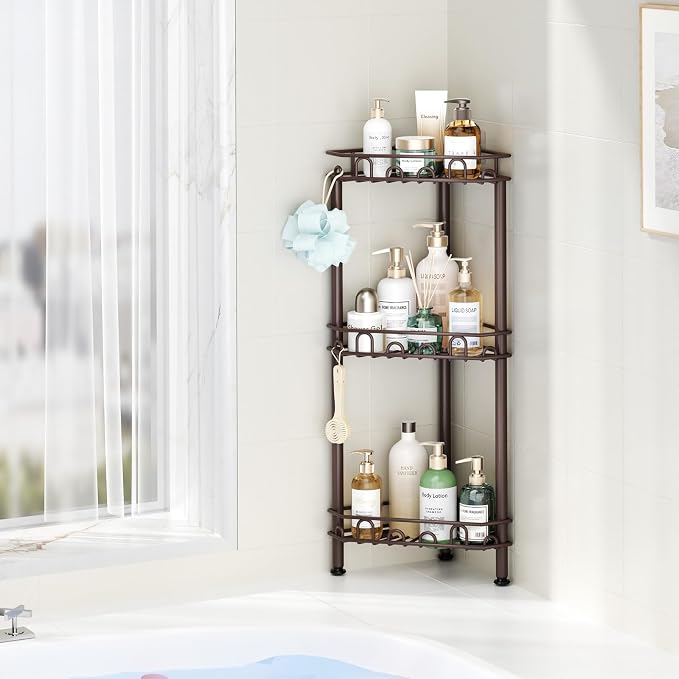 SWTYMIKI Standing Shower Caddy Corner - Image 5