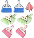 6Pcs Small Dust Pan and Brush Set by Unknown