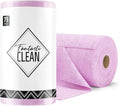 Fantasticlean Microfiber Cleaning Cloth Roll-75 Sheets, Tear-away Microfiber by Fantasticlean