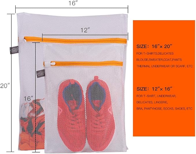 Laundry Bags Mesh Wash Bags, Lingerie Bag - Image 2