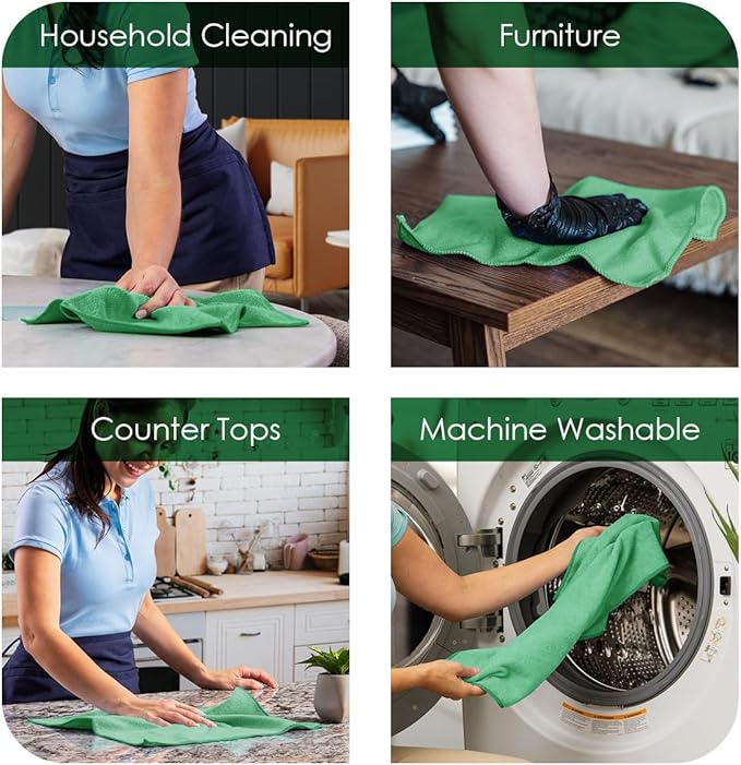 Avalon Towels Microfiber Cleaning Cloths - Image 3