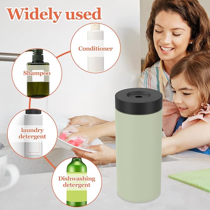 Silicone Dish Soap Dispenser, Reusable Dish Soap Bottle, Refillable Dish Soap - Image 7