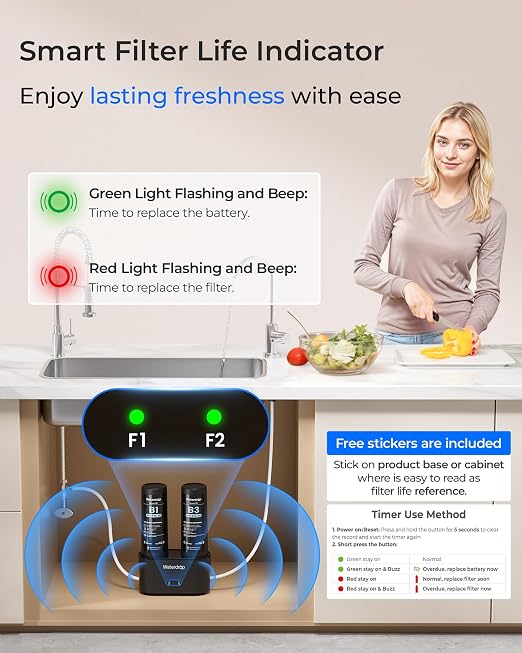 Waterdrop DLB Under Sink Water Filter System, - Image 4