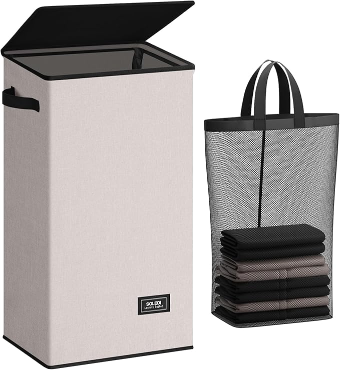 SOLEDI 100L Laundry Hamper by SOLEDI