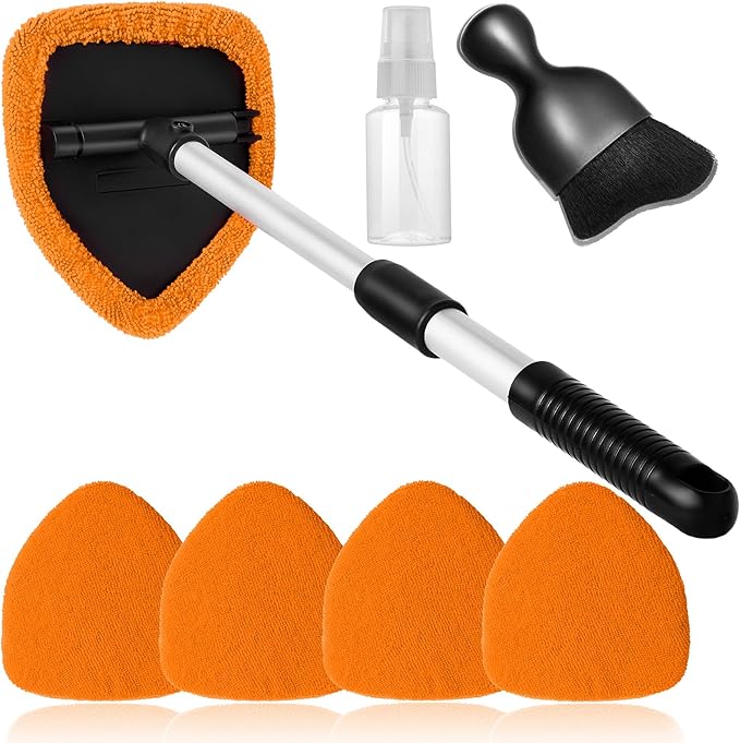 Qydipclin 7pcs Windshield Cleaner Tool Car Window Cleaning Wash Kit - Image 7