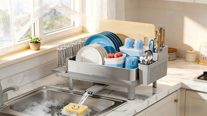 Dish Drying Rack, 304 Stainless Steel Dish Racks - Image 9