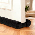 Velvet Door Draft Stoppers for Bottom of Door, Bottom Door Gap Filler & Seal by AmugretHome