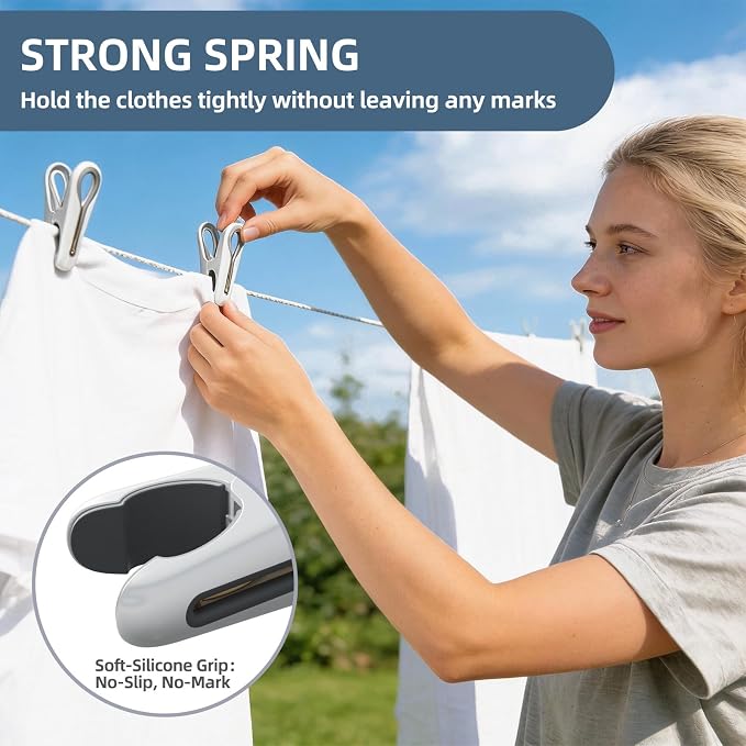 Plastic ClothesPins Heavy Duty Out door 36 Pack - Image 5