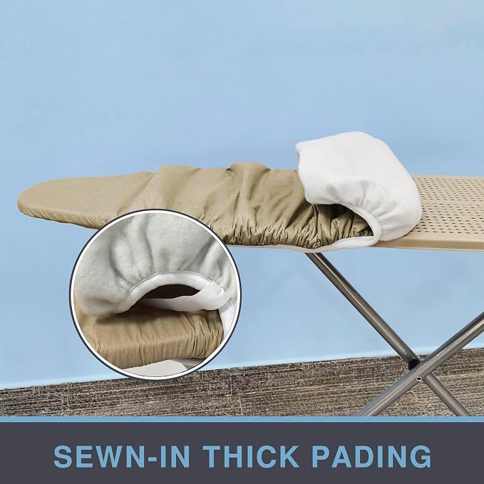 VividPaw Ironing Board Cover and Pad ONLY, Standard Size 15x54, Thick Padding - Image 3