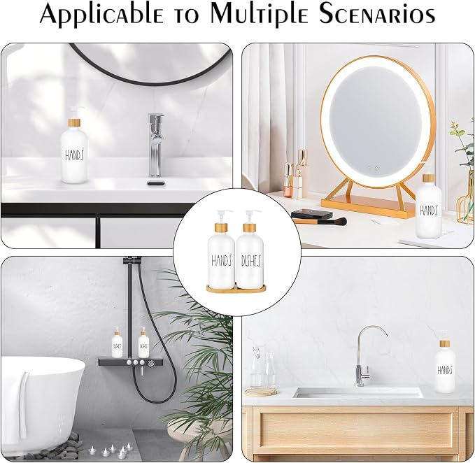 Arktek Glass Soap Dispenser Set - Image 7