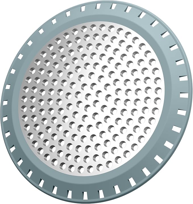 Shower Drain Hair Catcher, Aluvor Shower Drain Cover Bathtub Drain Strainer | by SayGoodbyetoHairClogging