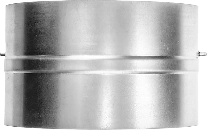 - 4" Inch Backdraft Damper for Straight or Flex Duct. Bathroom Exhaust Fan. Kitchen Hood Exhaust Fan and Different Dryer Fan Backflow Preventer. Steel Damper with Aluminum Valve Flaps (4")