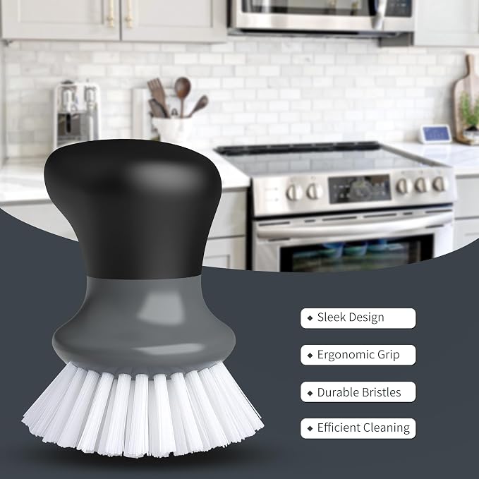 MR.SIGA Dish Scrub Brush, Palm Brush Dish Scrubber, sink cleaning, palm scrubber - Image 6