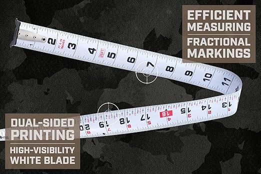 Spec Ops Elite Heavy Duty Tape Measure, 35 Ft Fractional - Image 2