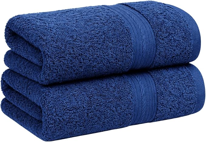 100% Cotton Hand Towels 18x28 Inches, 600 GSM, Soft & Absorbent by AmpleDecor