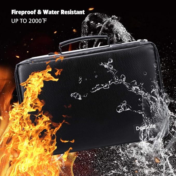 DocSafe Fireproof Battery Organizer Storage Box - Image 2