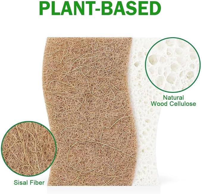 AIDEA Sponges Non Scratch, Natural Sponge - Image 2