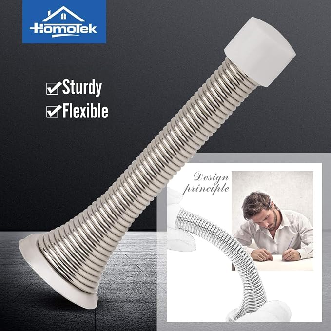 HOMOTEK 30 Pack Spring Door Stopper - Image 2