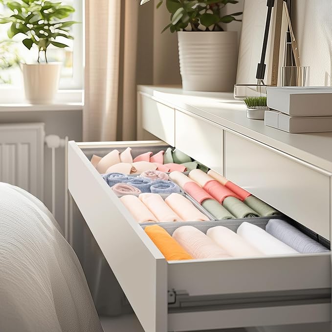 Drawer Organizer Clothes, 21 Pack Dresser Organizer - Image 8