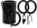 BlastHome® Luxury Curtain Rings – Premium Metal by BlastHome